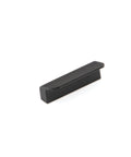 Momo Handles Flapp Pull Handle Brushed Black | The Blue Space