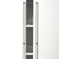 Momo Handles Graf Knurled D Handle Dull Brushed Nickel 1178mm - The Blue Space