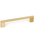 Momo Handles Graf Knurled D Handle Brushed Dark Brass 160mm - The Blue Space