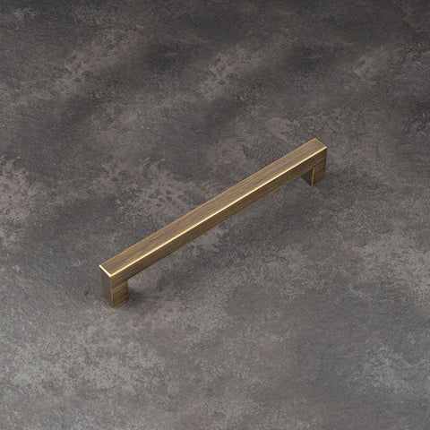 Momo Handles Liberty Bar Handle 160mm Dark Brushed Brass - The Blue Space