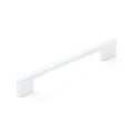 Momo Handles Livorno D Handle 128mm Matt White - The Blue Space