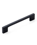 Momo Handles Livorno D Handle 128mm Matt Black - The Blue Space