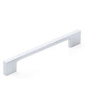 Momo Handles Livorno D Handle 128mm Satin Chrome - The Blue Space