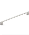 Momo Handles Livorno D Handle 192mm Dull Brushed Nickel - The Blue Space
