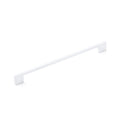 Momo Handles Livorno D Handle 192mm Matt White - The Blue Space