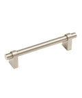 Momo Handles Loreto Bar Pull 128mm Brushed Nickel - The Blue Space