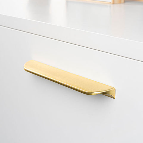 Nick Pull Handle Brushed Matt Brass