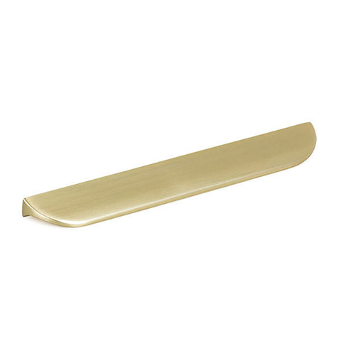 Momo Handles Nick Pull Handle 160mm Brushed Matt Brass - The Blue Space