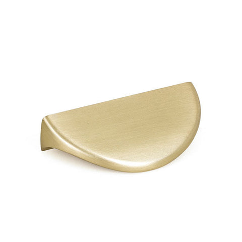 Momo Handles Nick Pull Handle 32mm Brushed Matt Brass - The Blue Space