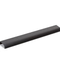 Momo Handles Ona Lip Pull Handle 256mm Brushed Black - The Blue Space