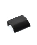 Momo Handles Ona Lip Pull Handle 32mm Brushed Black - The Blue Space