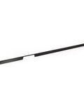 Momo Handles Rail D Handle 1120mm Brushed Black - The Blue Space