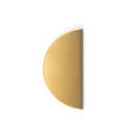 Momo Handles Sola Half Round Lip Pull 120mm Brushed Brass - The Blue Space