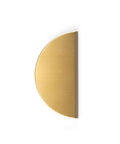 Momo Handles Sola Half Round Lip Pull 120mm Brushed Brass - The Blue Space