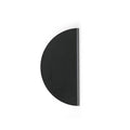 Momo Handles Sola Half Round Lip Pull 120mm Matt Black - The Blue Space