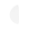 Momo Handles Sola Half Round Lip Pull 120mm White - The Blue Space