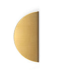 Momo Handles Sola Half Round Lip Pull 160mm Brushed Brass - The Blue Space