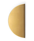 Momo Handles Sola Half Round Lip Pull 240mm Brushed Brass - The Blue Space