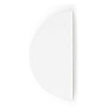 Momo Handles Sola Half Round Lip Pull 240mm White - The Blue Space