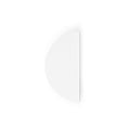 Momo Handles Sola Half Round Lip Pull 80mm White - The Blue Space