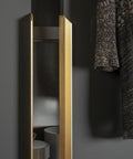 Momo Handles Vann Lip Pull Handle 1120mm Brushed Dark Brass - The Blue Space