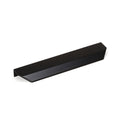 Momo Handles Vann Lip Pull Handle 128mm Matt Black - The Blue Space