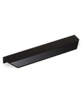 Momo Handles Vann Lip Pull Handle 128mm Matt Black - The Blue Space