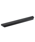 Momo Handles Vann Lip Pull Handle 256mm Matt Black - The Blue Space